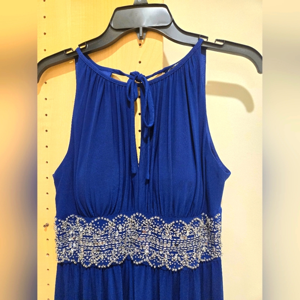 Royal Blue Gown (NEVER WORN)